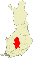 Mellersta Finlands kart