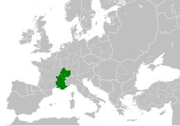 Regno delle Due Borgogne - Localizzazione