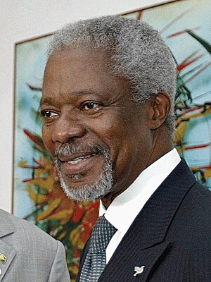 United Nations Secretary-General Kofi Annan