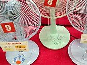 Electric fans sold in Korea are equipped with a "timer knob" switch, which turns them off after a set number of minutes: perceived as a life-saving function, particularly essential for bed-time use.