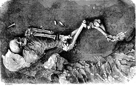 Image tirée de L’Homme fossile de Felix Garrigou.