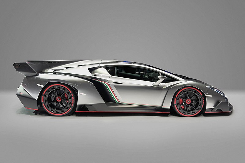File:Lamborghini Veneno, Car Zero (profile).jpg - Wikipedia, the free ...