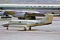 Un Learjet 24 all'Aeroporto di Atene-Ellinikon nel 1973.
