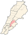 Районы Ливана West Bekaa.png