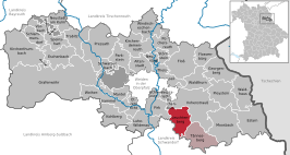 Kaart van Leuchtenberg