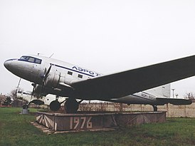 Ли-2 компании Аэрофлот, схожий с разбившимися самолётами (Douglas C-47 имел идентичную конструкцию)
