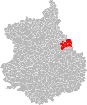 Localisation de Communauté de communes du Val de Voise