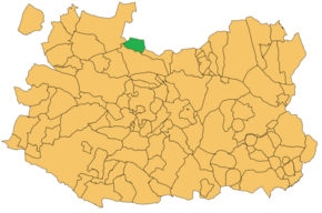 Poziția localității Los Cortijos