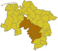 Zuständigkeitsbereich des Regionalbeauftragten in Hildesheim
