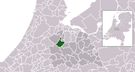 Kaart van Breukelen