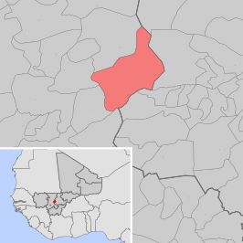 Kaart van Nyamina