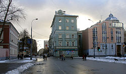 Улица Дурова, перекрёсток с улицей Щепкина.