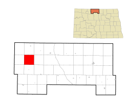 Location of Sherman Township