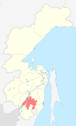 Nanaysky District (Khabarovsk Krai) locator map (blank).svg