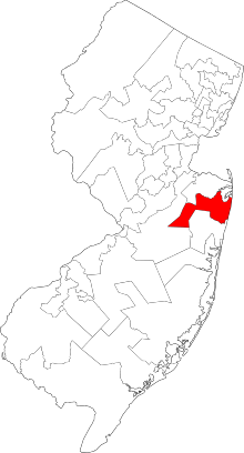 New Jersey Legislative Districts Map (2011) D11 hl.svg