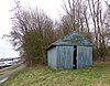 Rond Lekkanaal: Houten Schotbalkenloods.