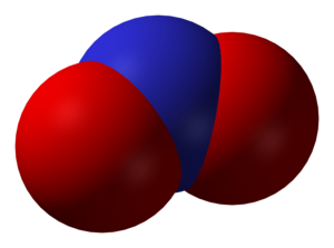 Nitrogen dioxide, a large contributor to the p...