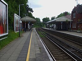 Oxshott station look south2.JPG