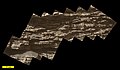 2019年7月10日，「好奇號」探測車拍攝的火星「斯特拉登」岩石特寫。