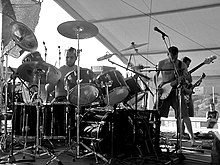 Pelican performing at Sant Feliu Fest in 2004