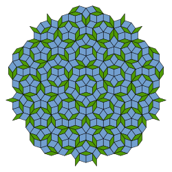 Image of a Penrose tiling, 3 iterations