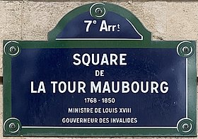 Voir la plaque.