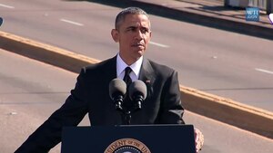Файл: Президент Обама выступил с речью в связи с 50-й годовщиной марша Сельмы. Webm