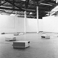 Maurizio Bolognini, Sealed Computers (Nice, France, 1997). This installation uses computer codes to create endless flows of random images which will never be accessible for viewing. Images are continuously generated but they are prevented from becoming a physical artwork. Programmed Machines installation by Maurizio Bolognini.jpg