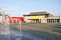 Rapperswil: Fischmarktplatz, Parkhaus und Tourist Information mit Circus Museum