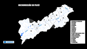 Hidrografia do Rio Pajeú.