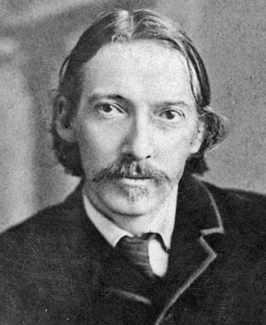 photograph of Robert Louis Stevenson