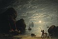 Moonlight Coastal Scene, 1836