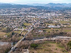 Skyline of Saint-Didier-sous-Aubenas