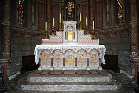 Maître-autel, Saint-Loubès, église Saint-Pierre.