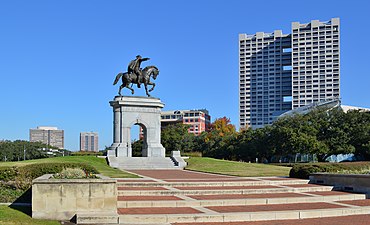 Houston, monumento di Sam Houston