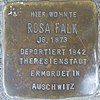 Stolperstein für Rosa Falk