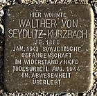Stolperstein für Walther von Seydlitz-Kurzbach