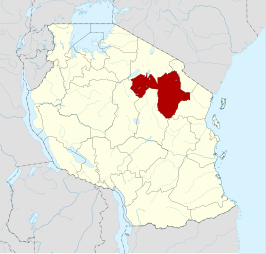 Kaart van Manyara