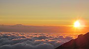 Pogled na goro Ruapehu z bližine vrha gore Taranaki