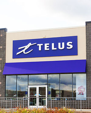 English: A Telus store in Moncton