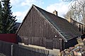 Schrotholzhaus eines Bauernhofs