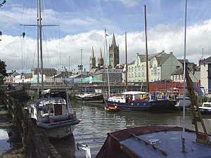 De rivier de Truro