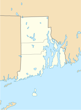 Map showing the location of Ell Pond