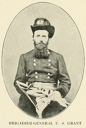 Union Brigadier General Ulysses S. Grant photo...