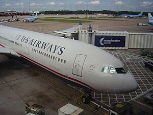US Airways in Manchester t2 gate