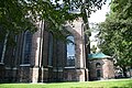 Vor Frelsers Kirke. View from southeast. Sacristy.