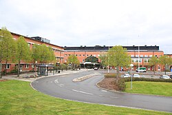 Vrinnevisjukhusets huvudentré, 2012