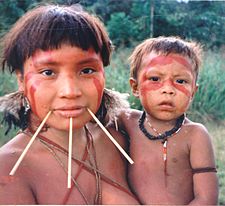 Yanomami Woman & Child.jpg