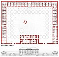 Zeichnungen Hotel am Palastplatz, Torshok, Planungen: Wolters Partner