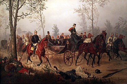 ביסמרק יוצא לעבר נפוליאון השלישי